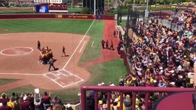 Gophers softball wins NCAA Softball Regional Championship over Georgia 8-1