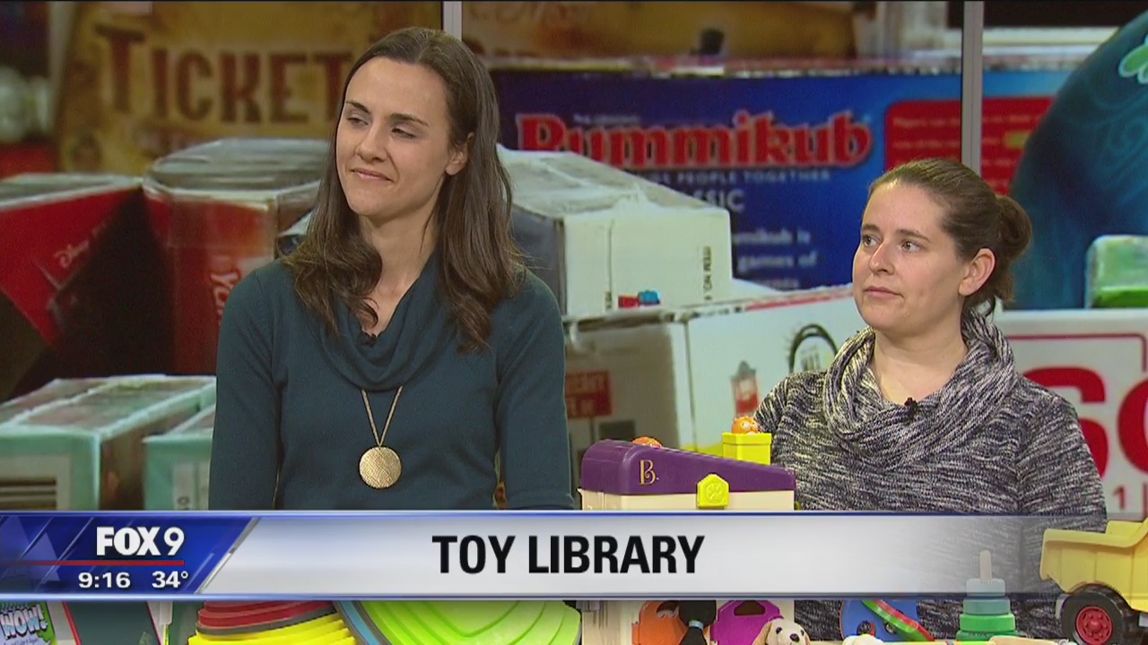 Minneapolis Toy Library stops by FOX 9