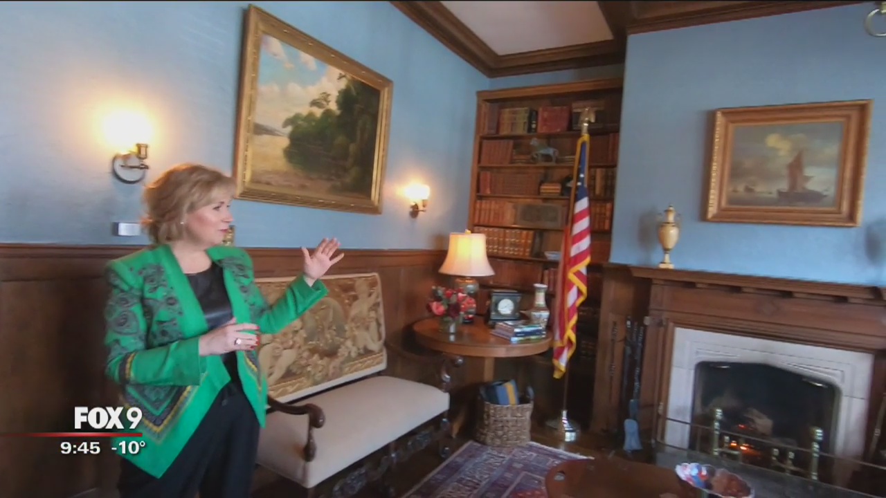 First Lady Gwen Walz gives tour of Minnesota Governor's Mansion
