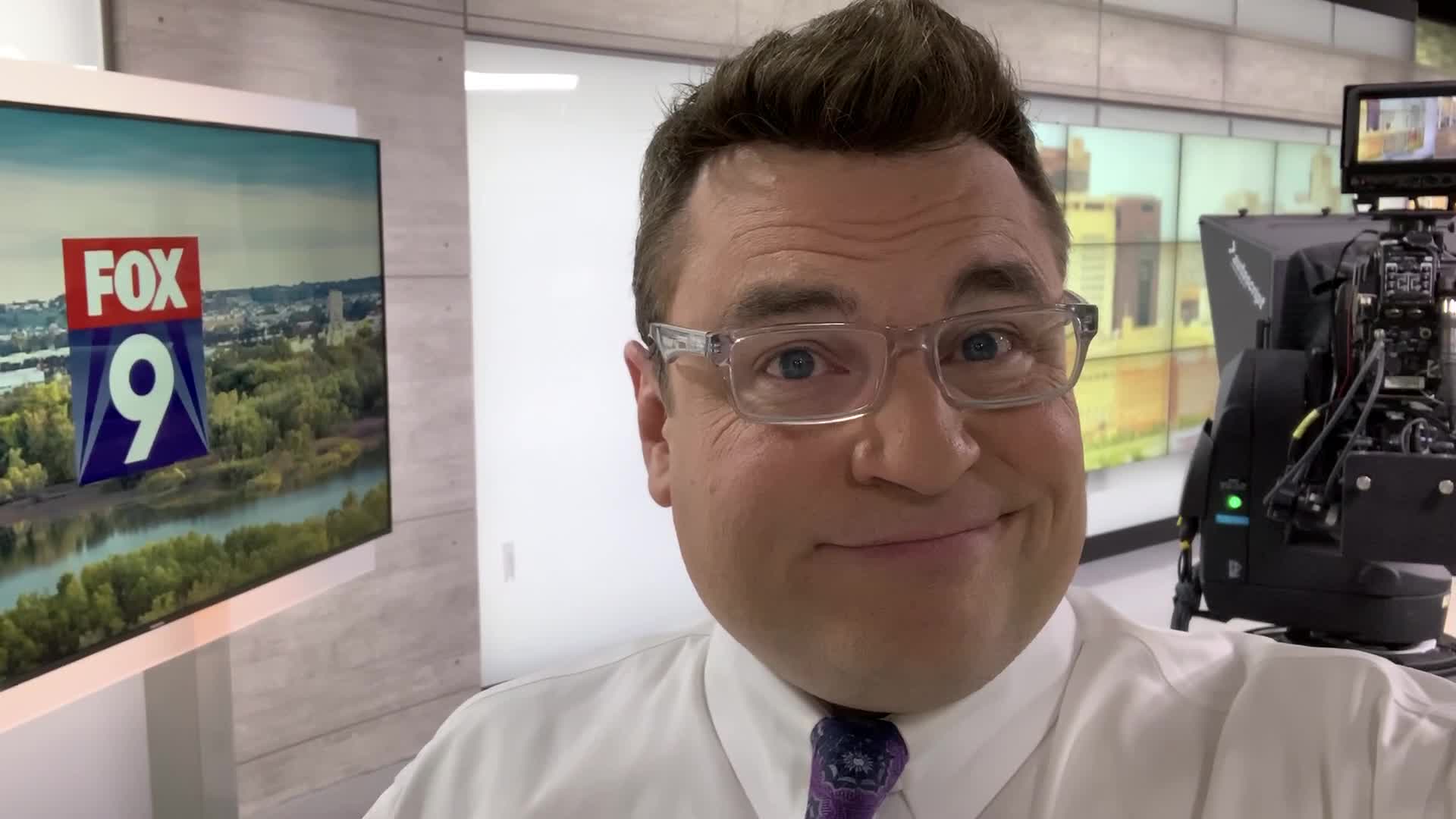 Monday's forecast will stay warm