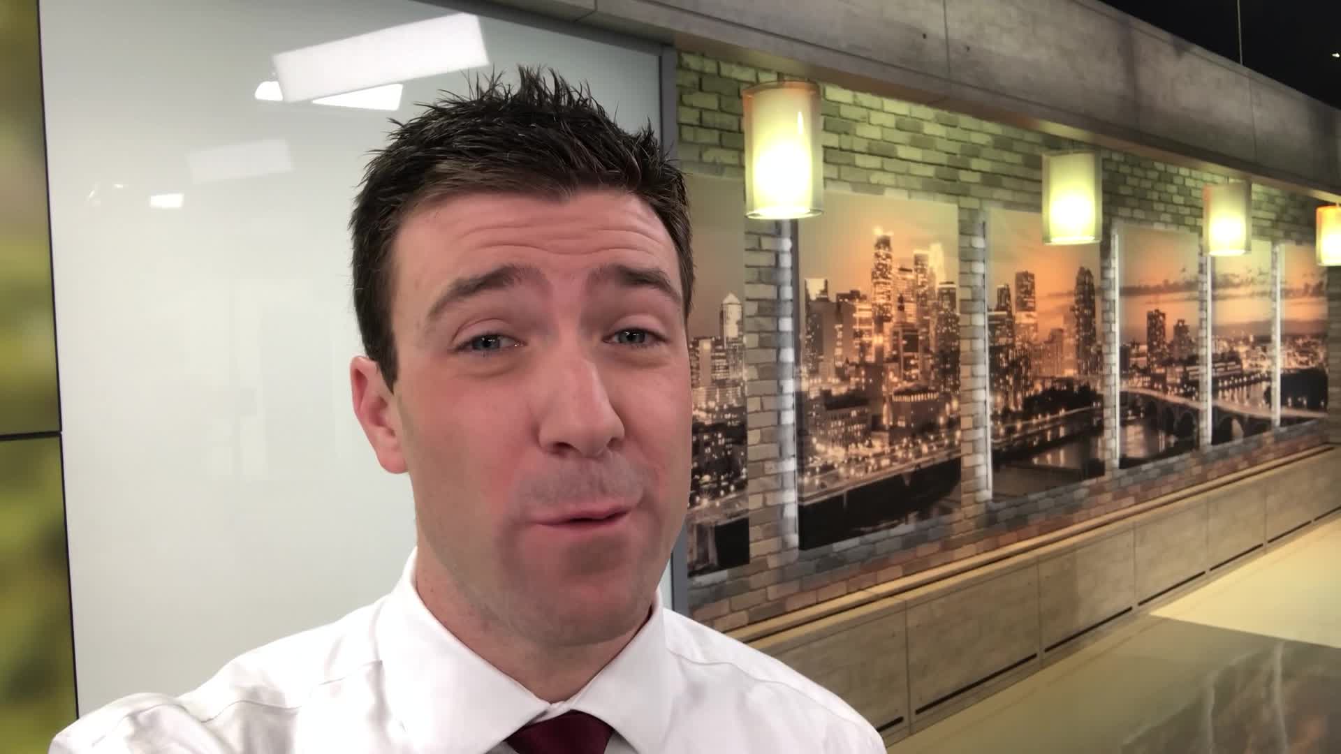 Saturday's forecast: Warmer!