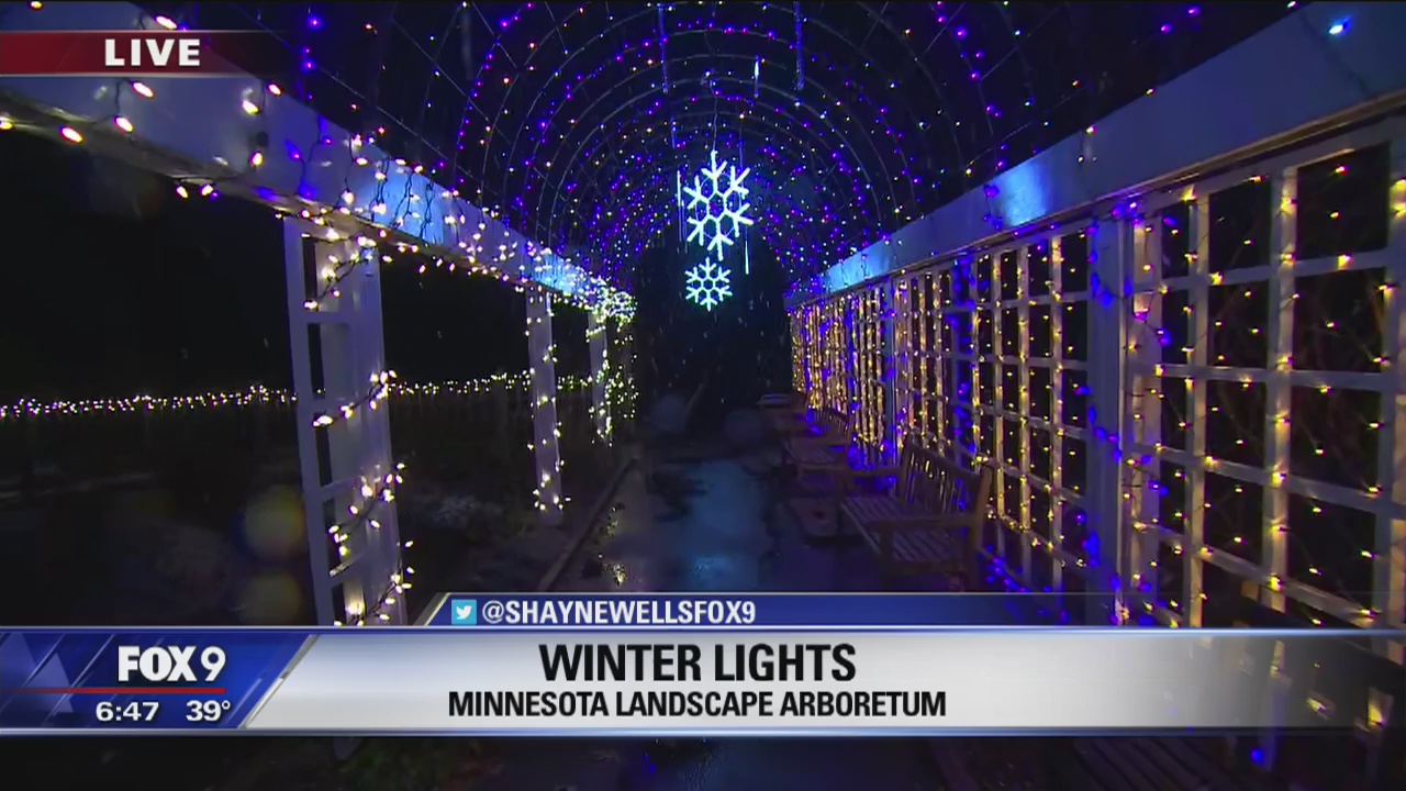 Arboretum all aglow for the holidays