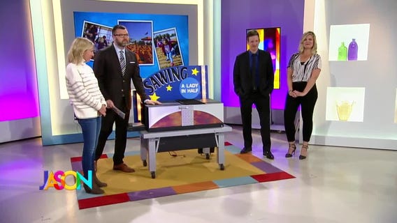 Kendall gets sawed in half has part of a magical preview of Sever's Fall Festival