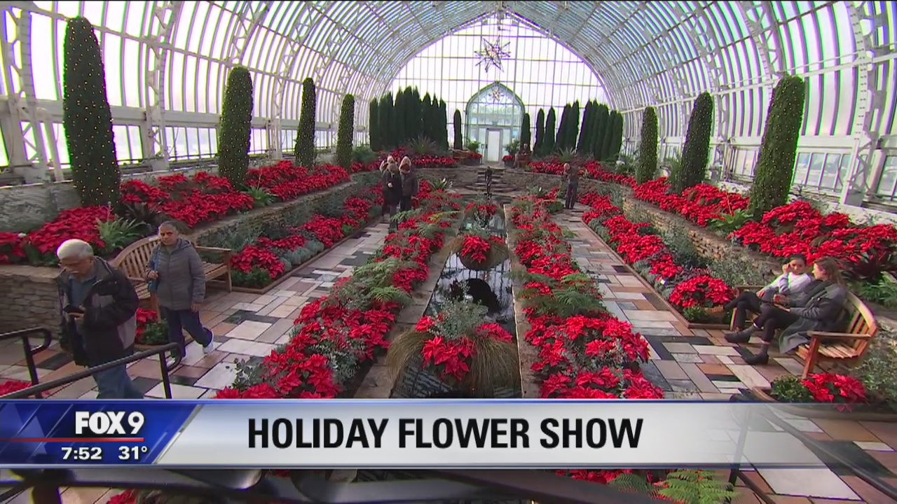 Garden Guy Dale K checks out Holiday Flower Show in St. Paul, Minnesota