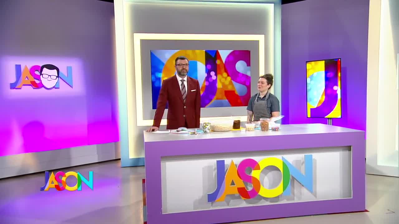 Using leftover Halloween candy for a new snack