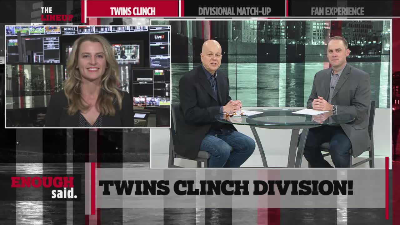 Enough Said: Twins take pennant, teams take a stand against downtown Minneapolis violence (Sept. 27, 2019)