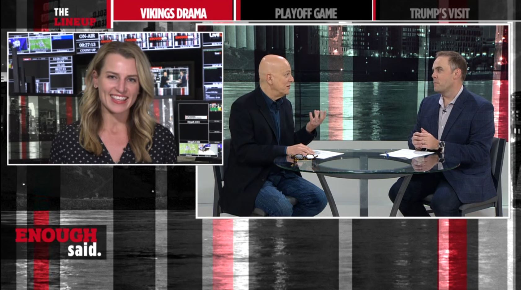 Enough Said: Vikings drama, Twins start postseason, upcoming presidential visit