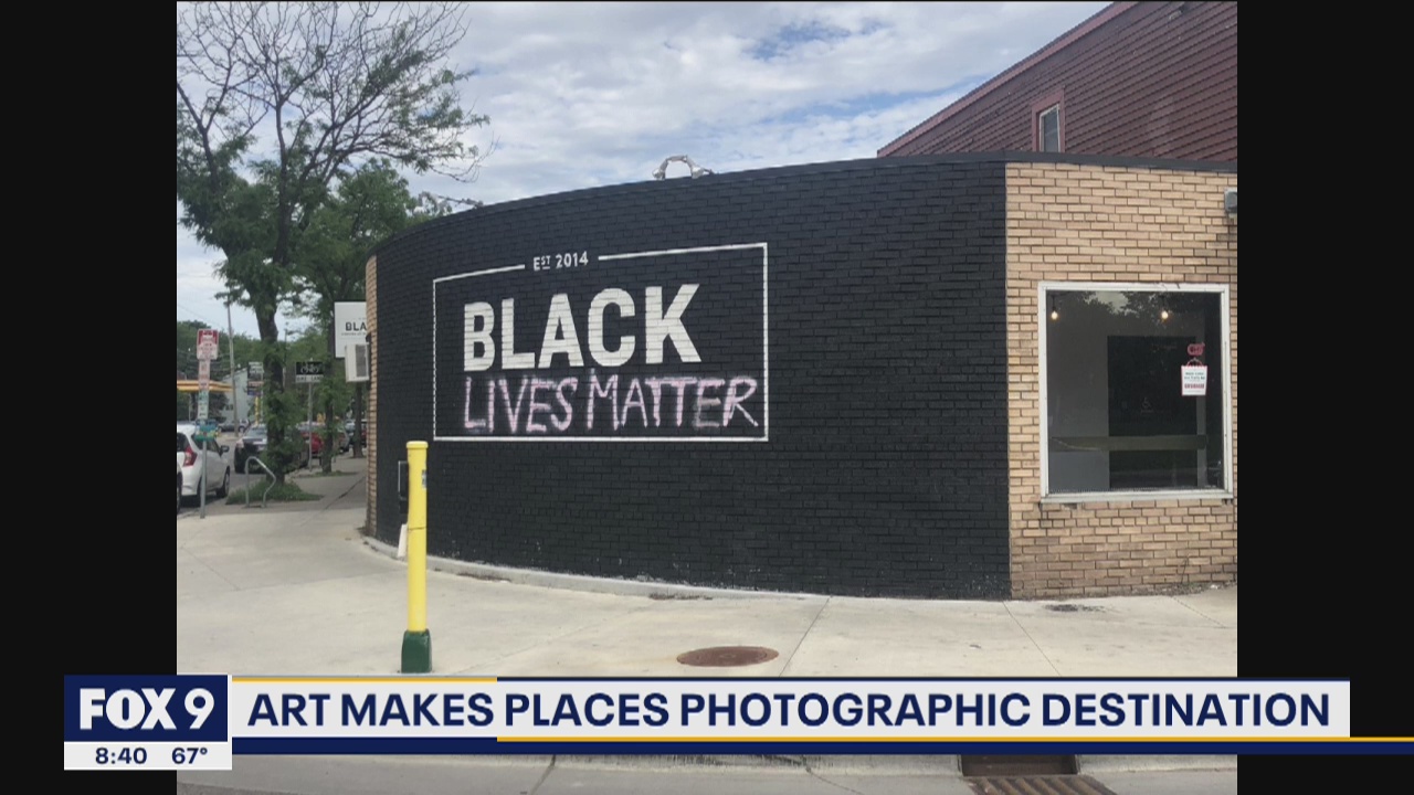 Black Coffee and Waffle Bar decides to keep street art after Minneapolis riots