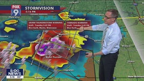 Confirmed reports of a tornado northeast of Garden City, Minn. during severe weather Tuesday