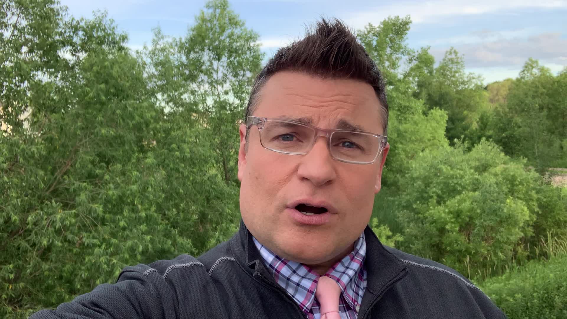 Monday's forecast: Partly cloudy and mild