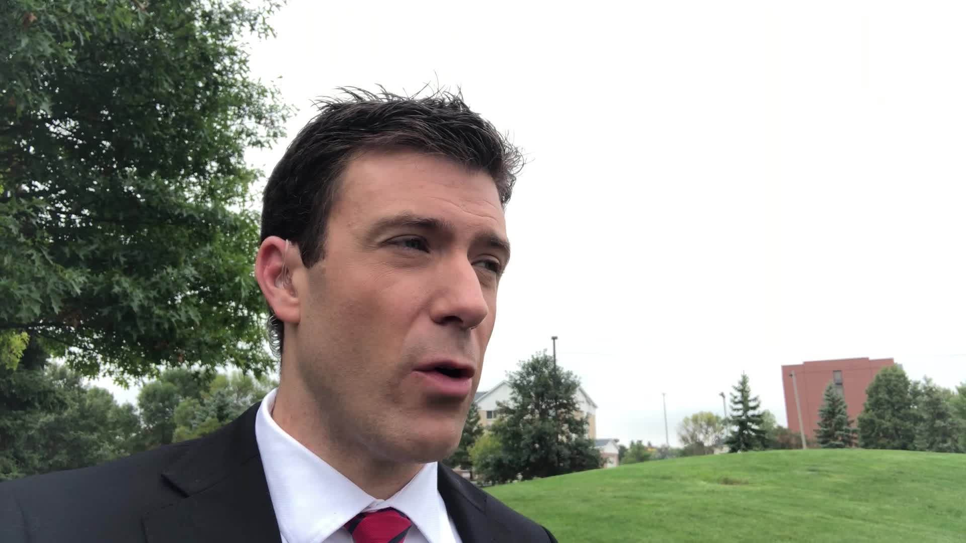 Thursday is cooler, but more humid with storm systems rolling across the state later in the evening