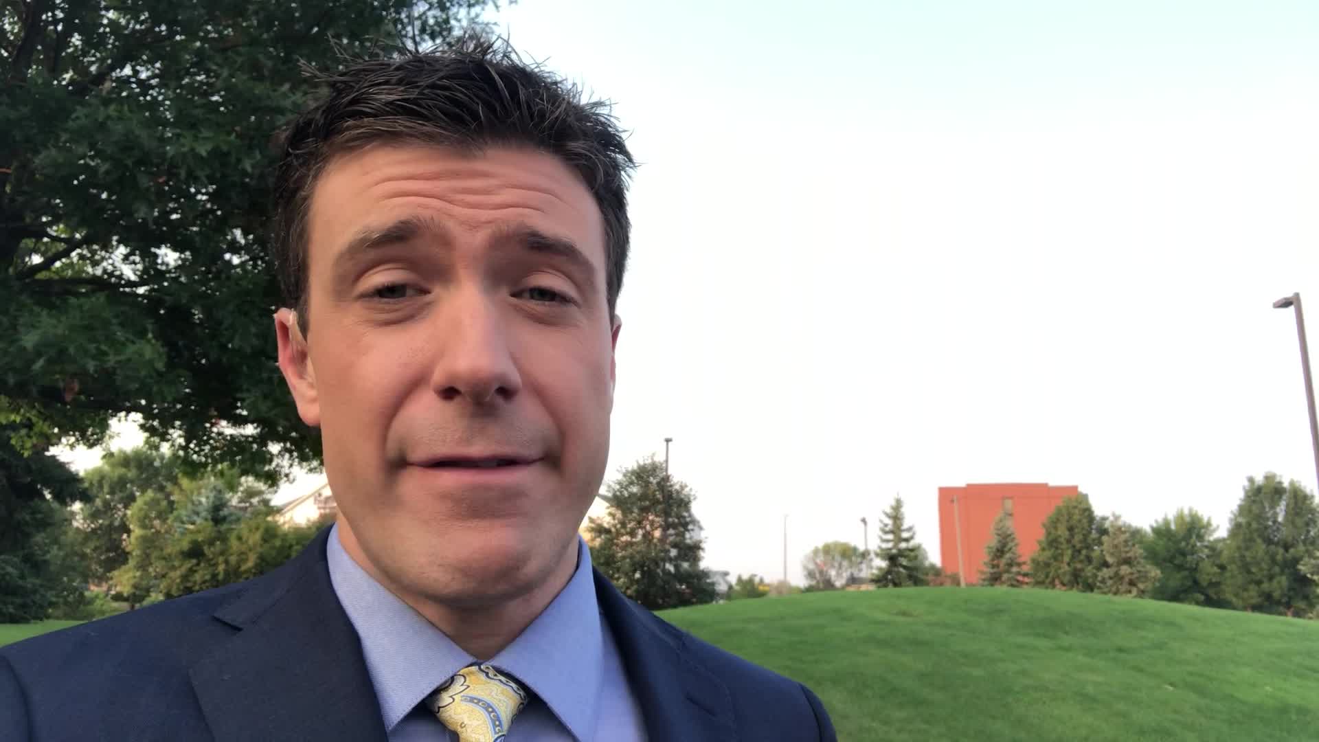 Another hot, humid day with isolated storms possible late Tuesday night