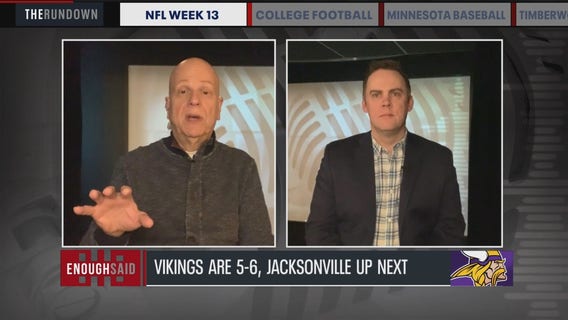 Enough Said: Vikings look to salvage season with win versus Jacksonville