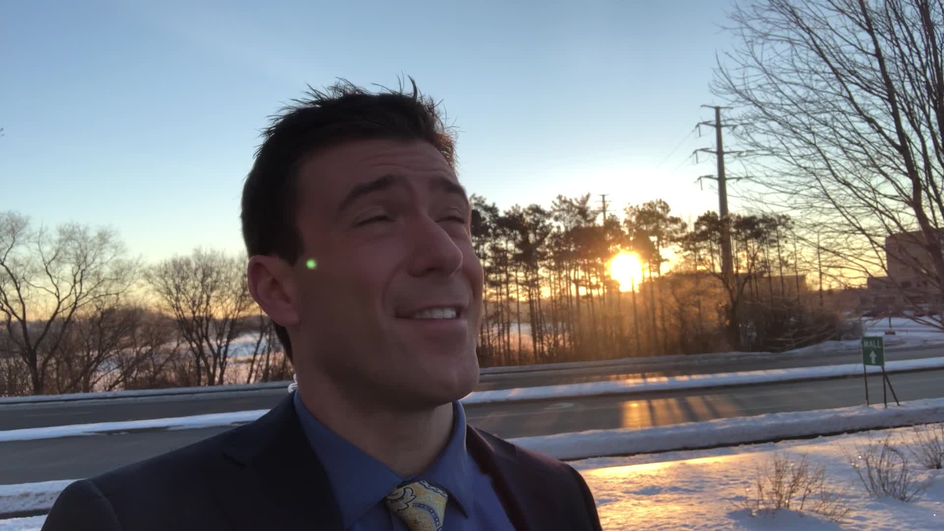 Tuesday's forecast: Sunny through most of the day, highs near 30