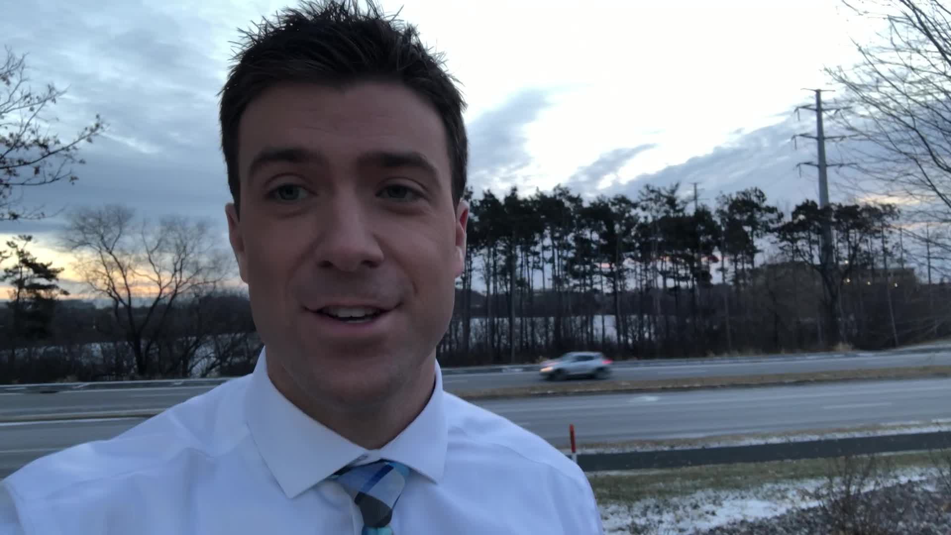 Tuesday's forecast: Cloudy and seasonable with highs in the 20s