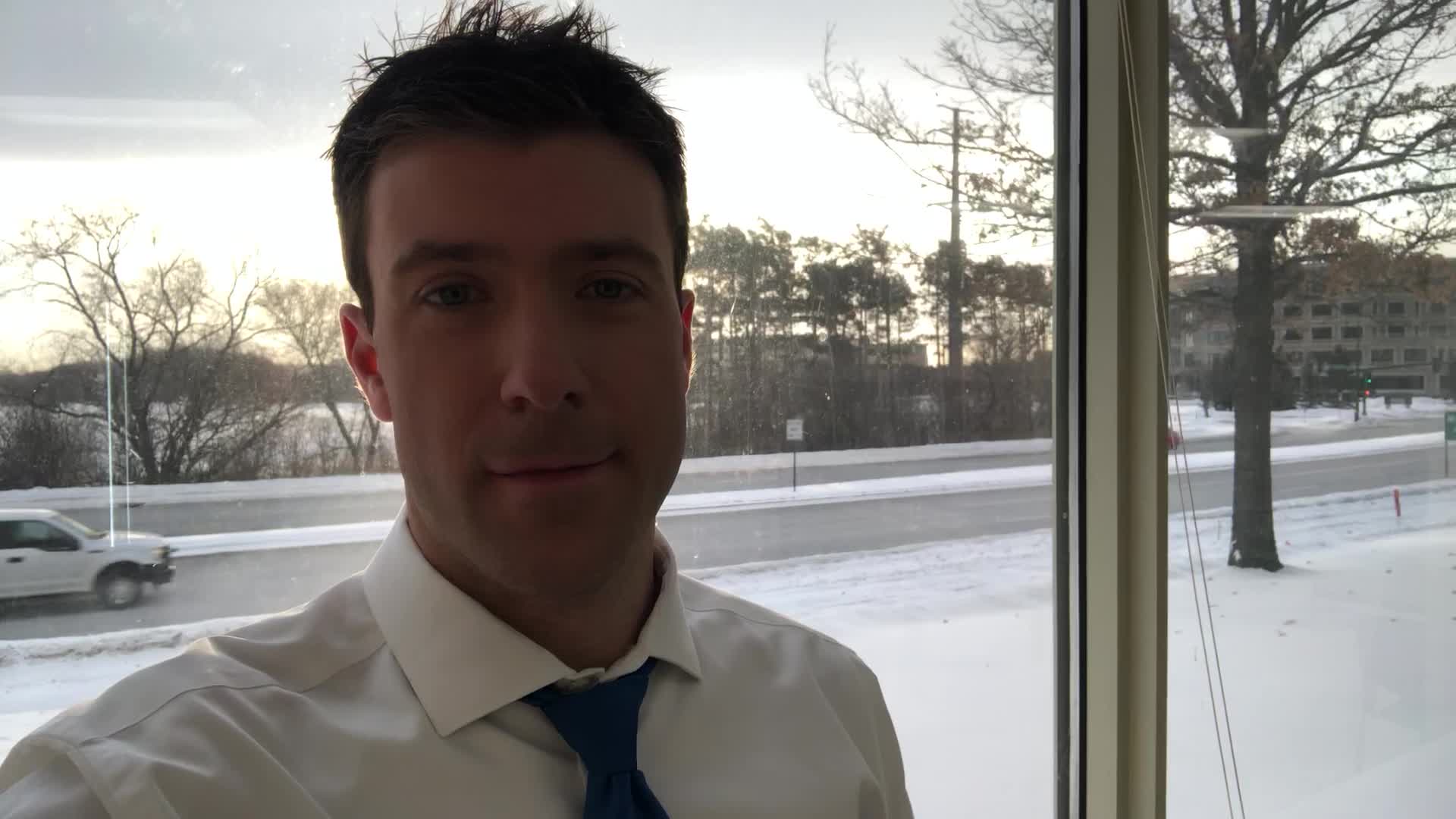 Wednesday's forecast: Partly cloudy with a high near 9 degrees