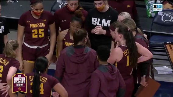 Gopher Coaches Show: Whalen reflects on halfway point of the season