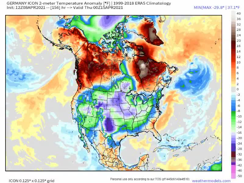 Cold air spilling out of Alaska, Canada could bring below average temps to Minnesota next week