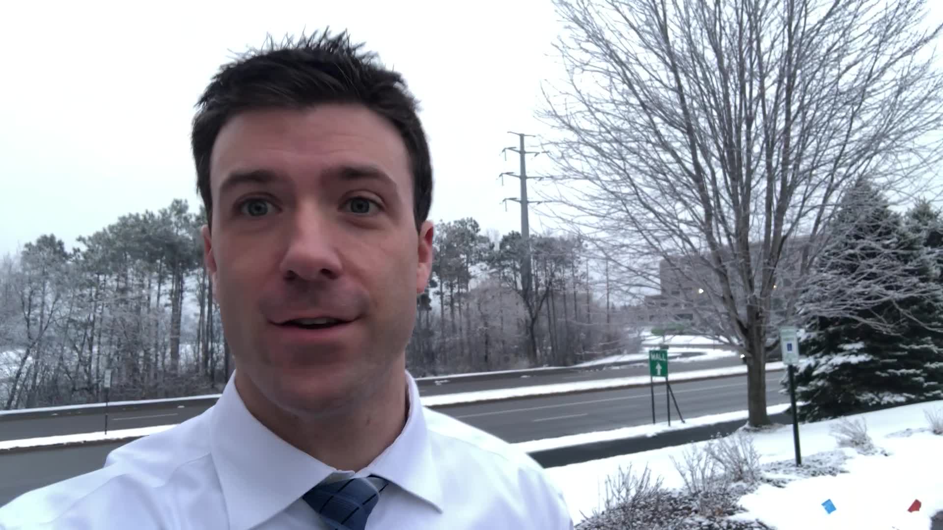 Wednesday's forecast: Damp and cloudy with highs around 40