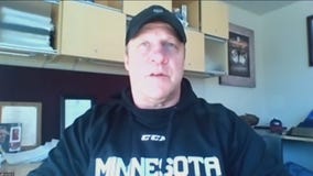 UMD coach Scott Sandelin reacts after 5OT marathon win over North Dakota