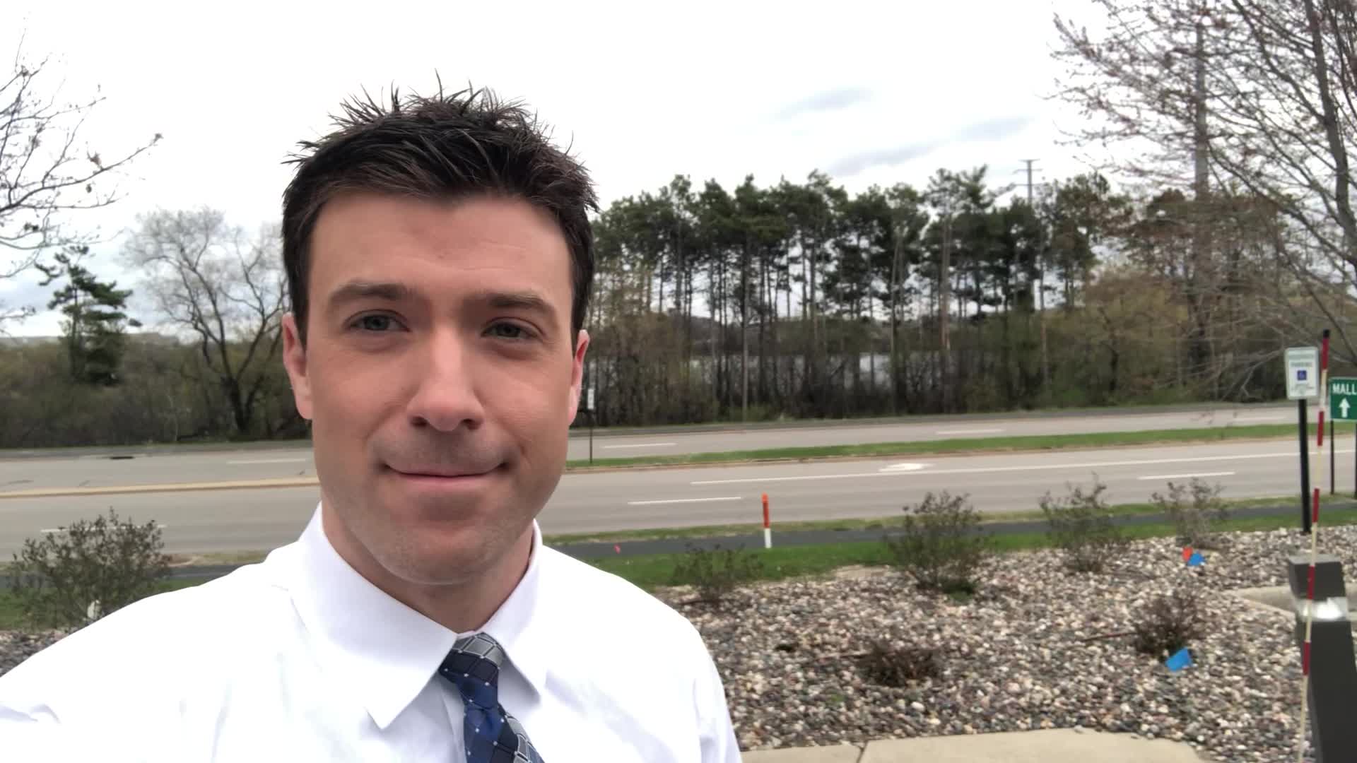 Monday's forecast: Temps below average