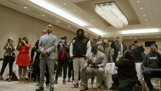 George Floyd family members, attorneys and supporters react to Derek Chauvin verdict