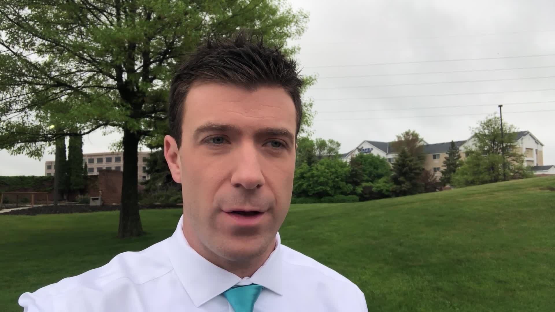 Wednesday's forecast: Cloudy with scattered rain