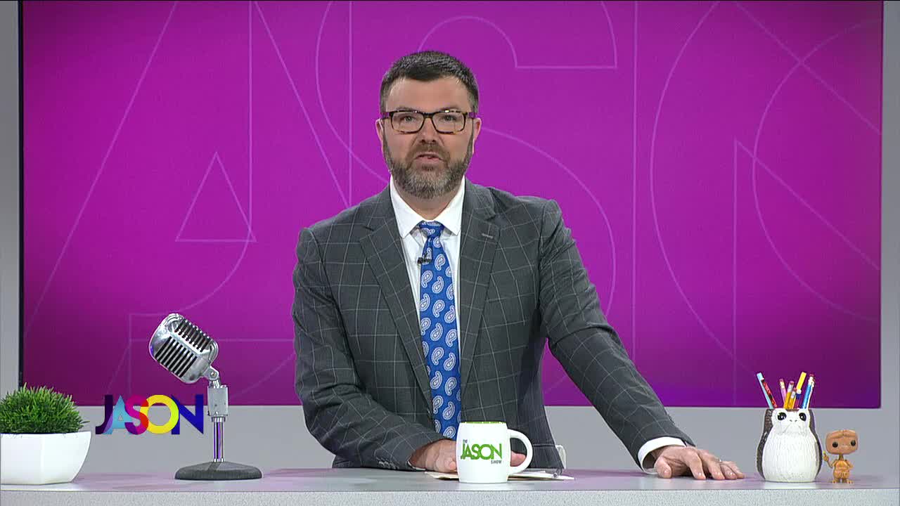 Jason Show staff visits Valleyfair