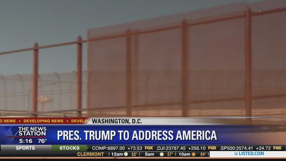 Trump to address nation over border security