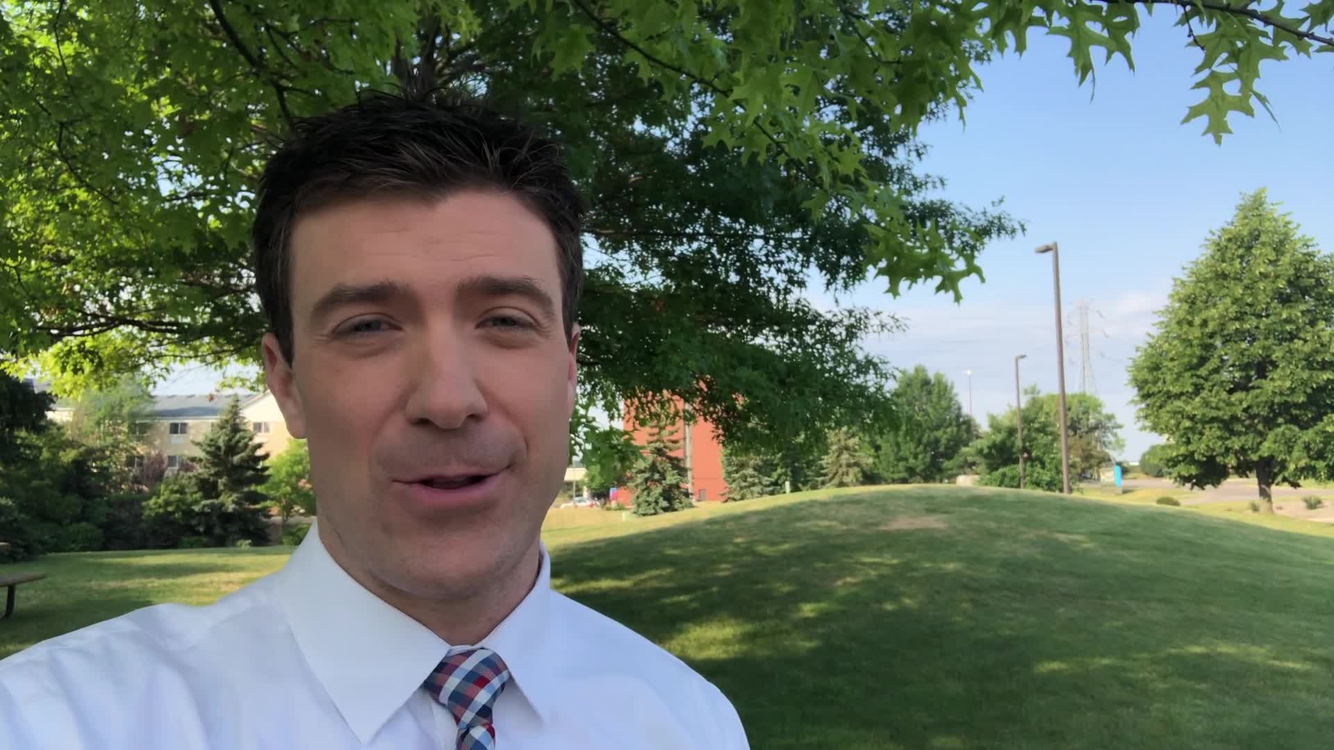 Thursday's forecast: Warm afternoon, highs in the 80s