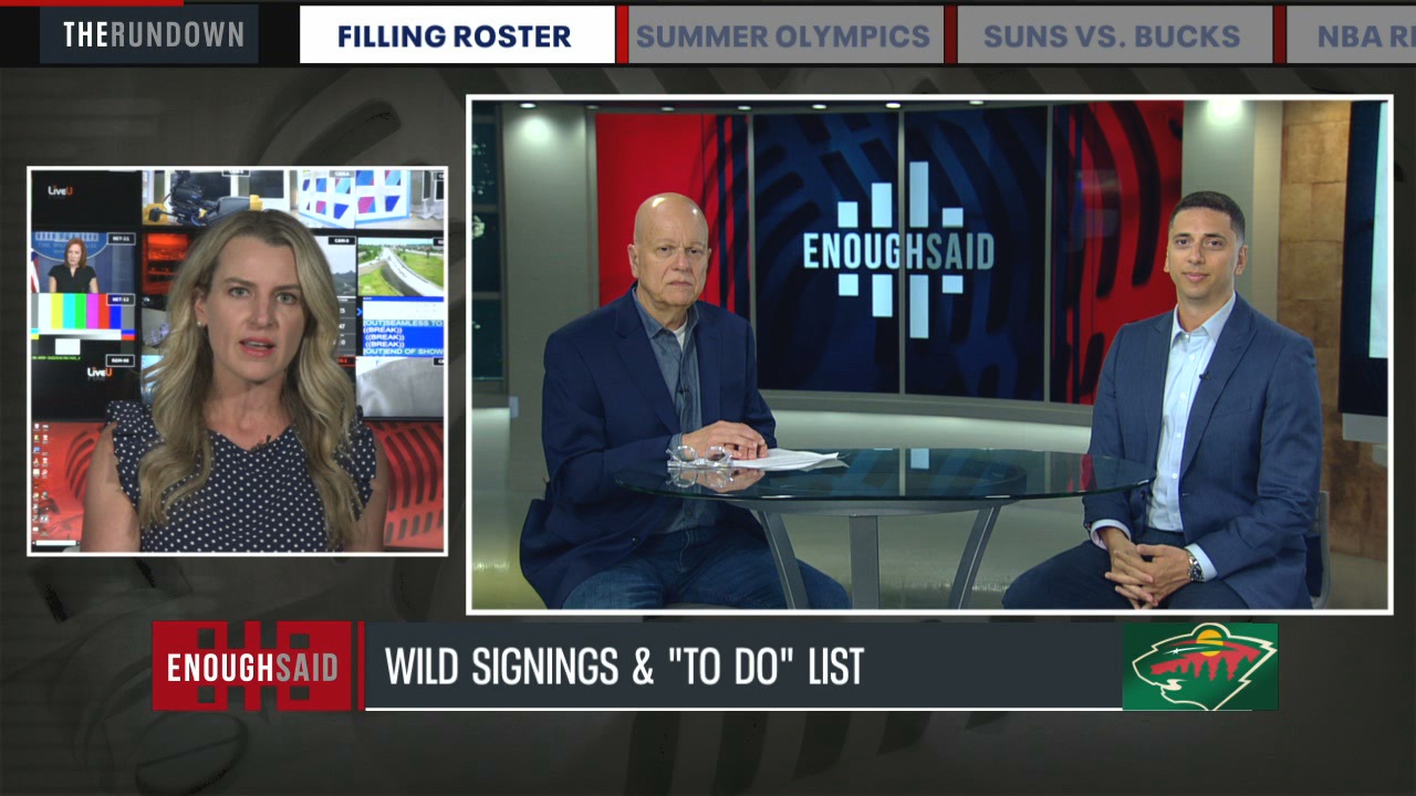 Enough Said: What's next for Twins?, Wild makes moves, Olympics preview