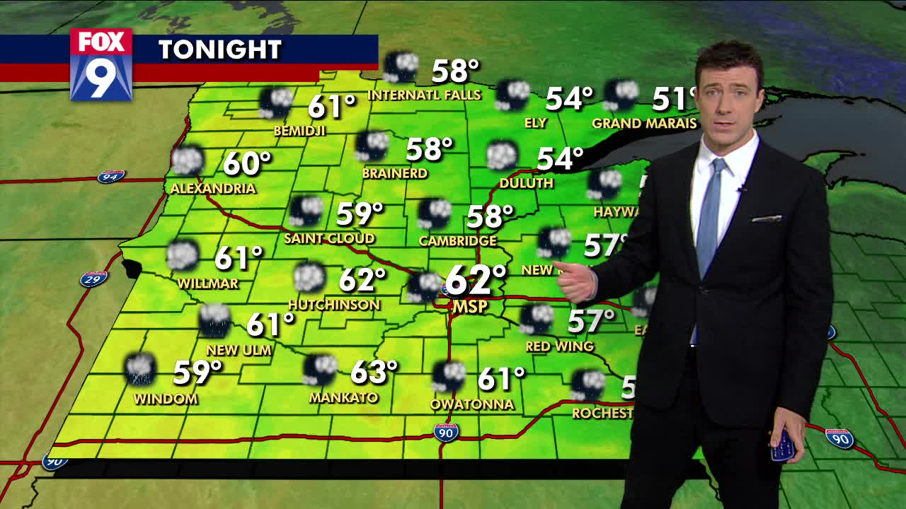 Wednesday's forecast: Hot and humid