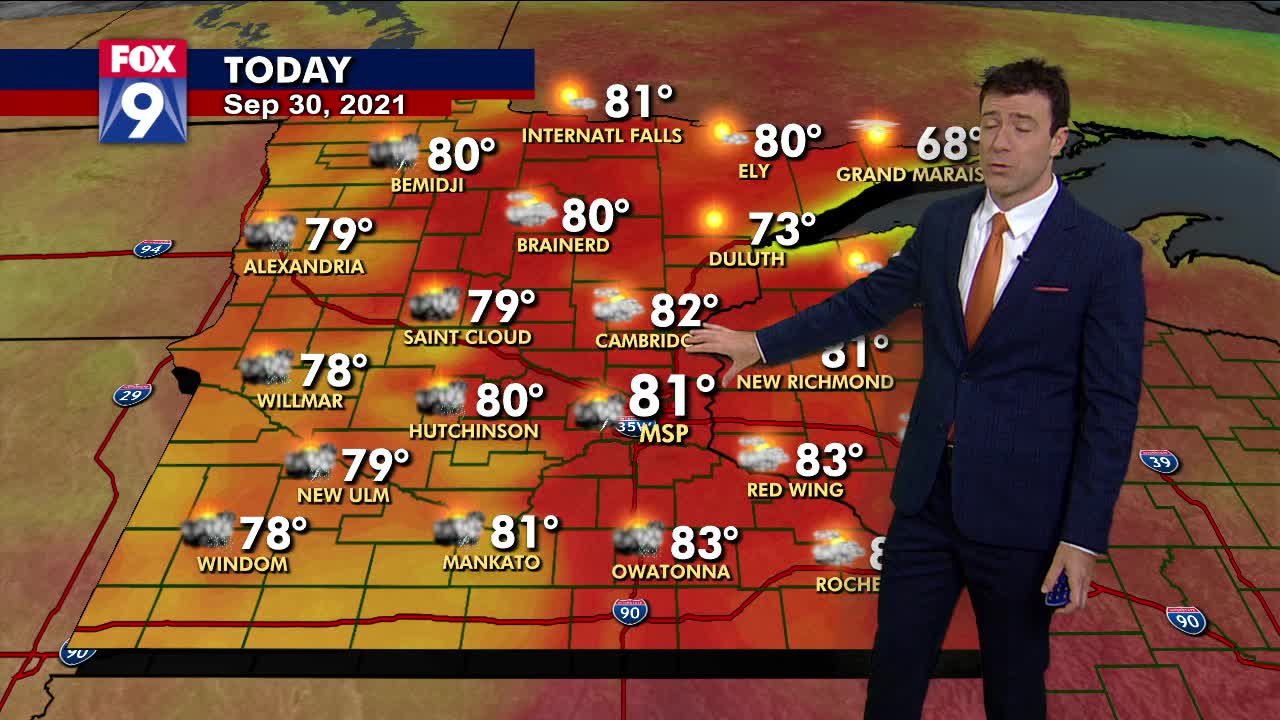 Thursday's forecast: "Summer" sticks around for one more day