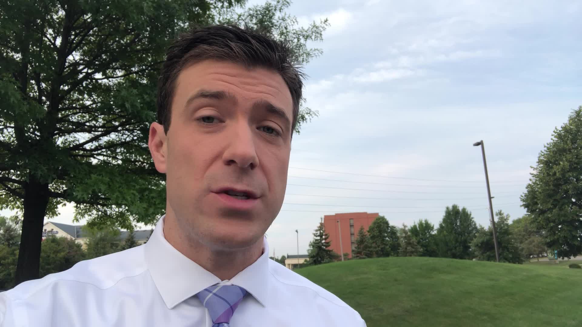 Friday's forecast: Hot early storms possible late