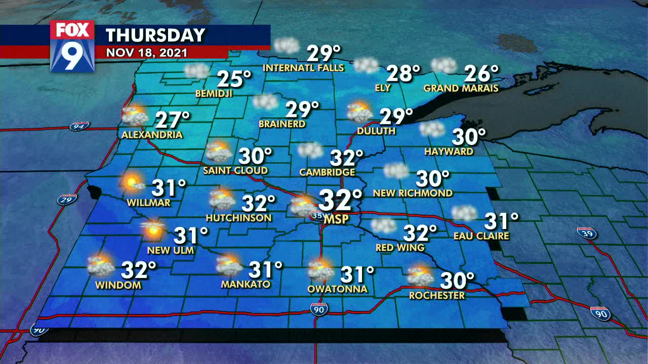 Thursday's forecast: Chilly and windy