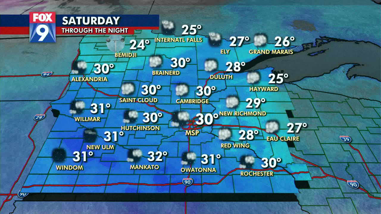 Weekend Forecast: Falling temperatures and plenty of wind Sunday