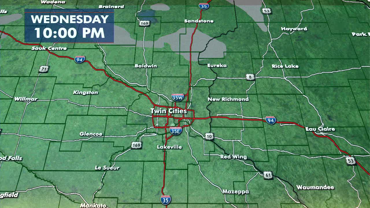 Wednesday afternoon forecast: Forecast shows some flakes for Friday