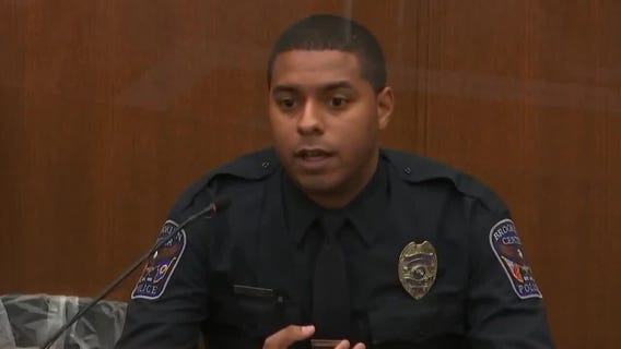 Officer Luckey describes his attempted arrest of Wright