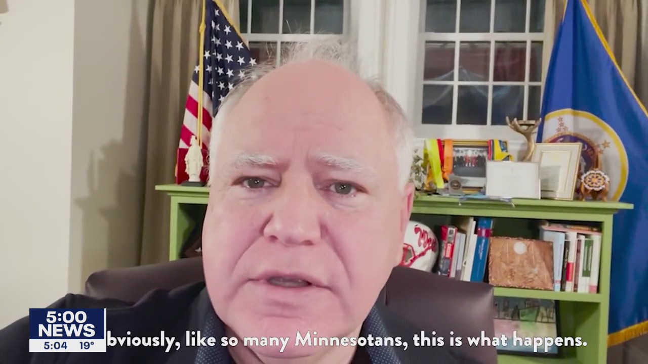 Gov. Walz, family test positive for COVID-19