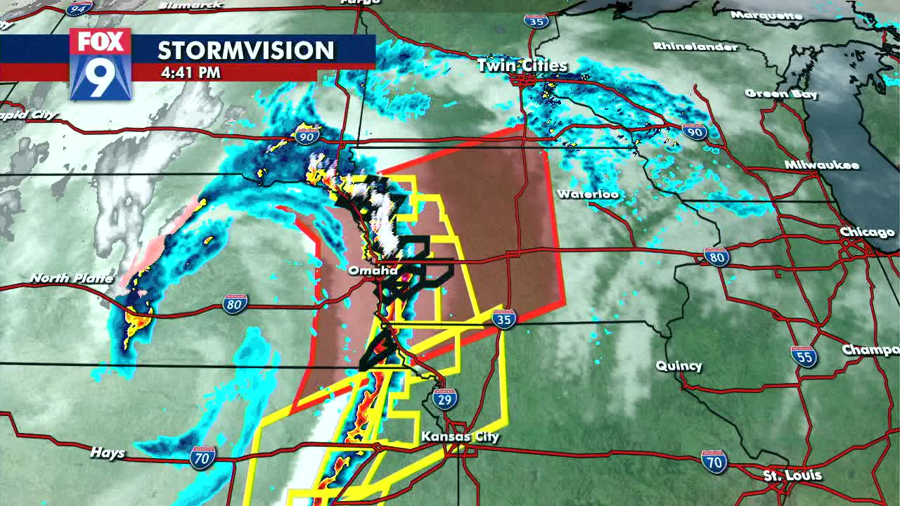 Tracking severe storms on Wednesday