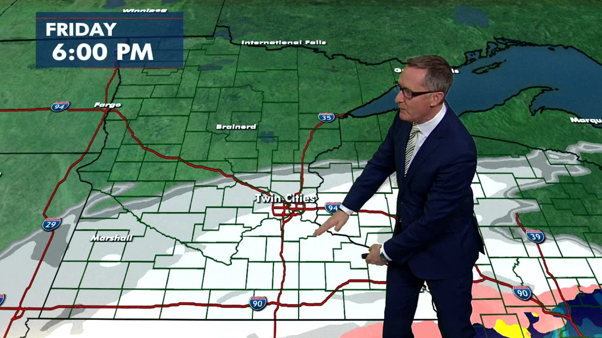 Friday snow forecast