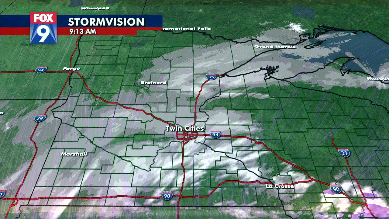 Tuesday's (lunchtime) forecast: Winter Weather Advisory through 6pm