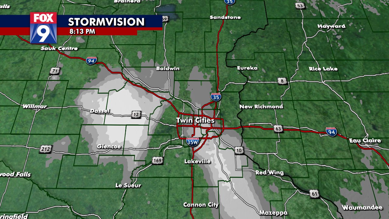 Light snow creating slick roads overnight