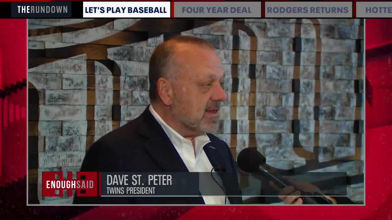 Enough Said: Rodgers returns to Green Bay, the Timberwolves' winning streak and 90?s memories.