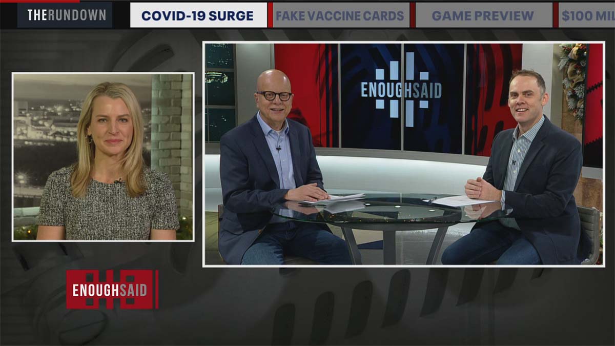 Enough Said: Omicron variant, Vikings/Lions preview, Twitter talk