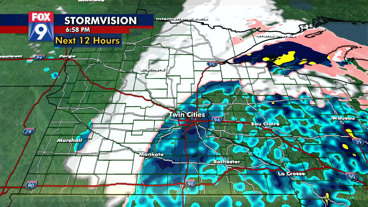 Tuesday's forecast: Colder with rain through most of the day