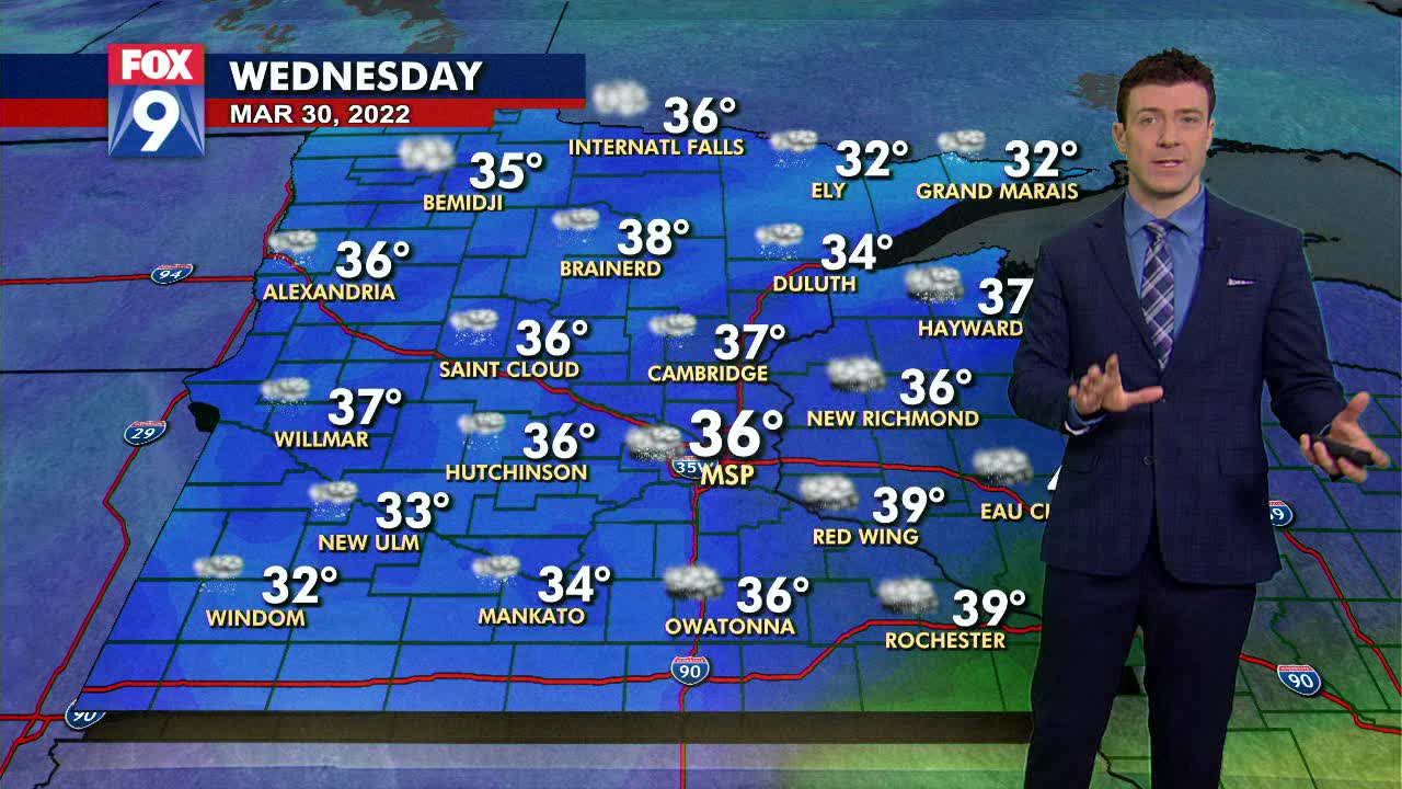 Wednesday's forecast: Some nasty weather with rain, ice, and snow