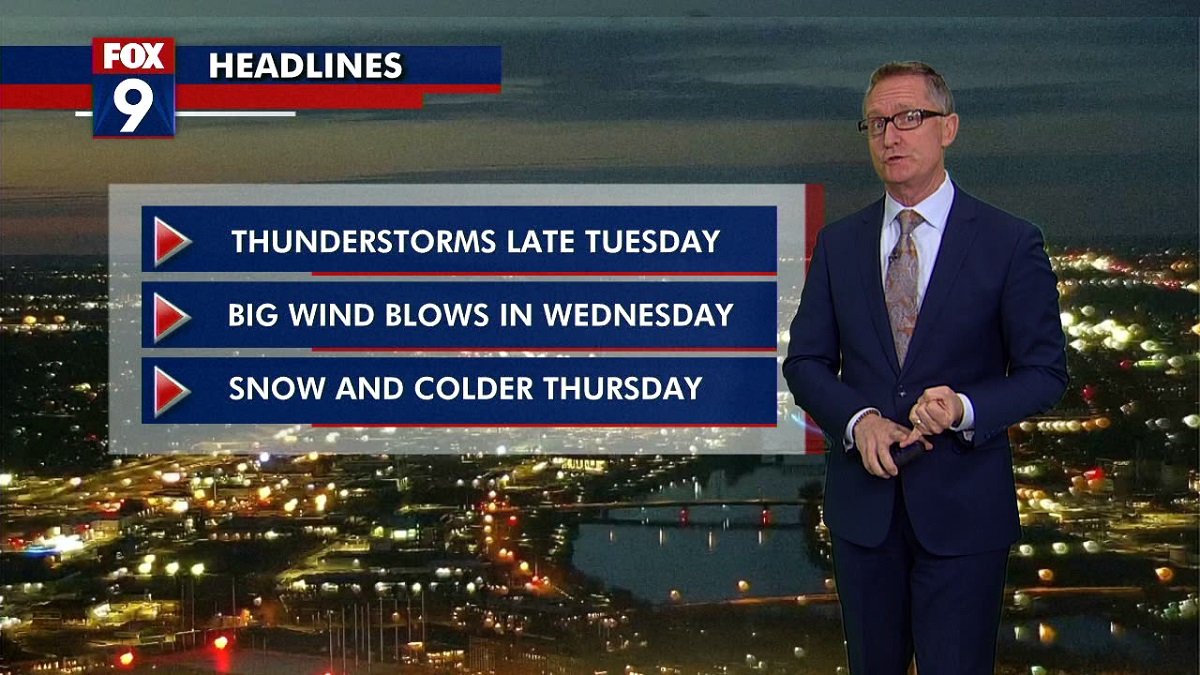 Minnesota weather forecast: Active weather week ahead