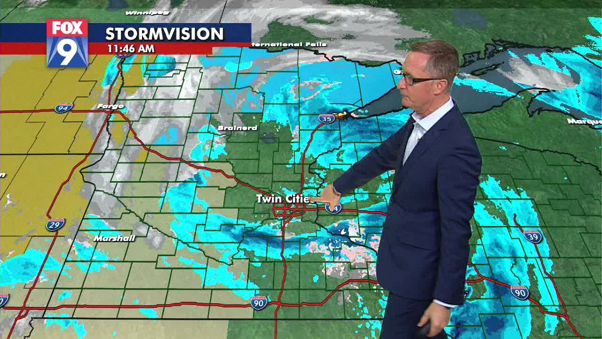 Wednesday afternoon weather: Rain transitions to wintry mix | FOX 9 ...