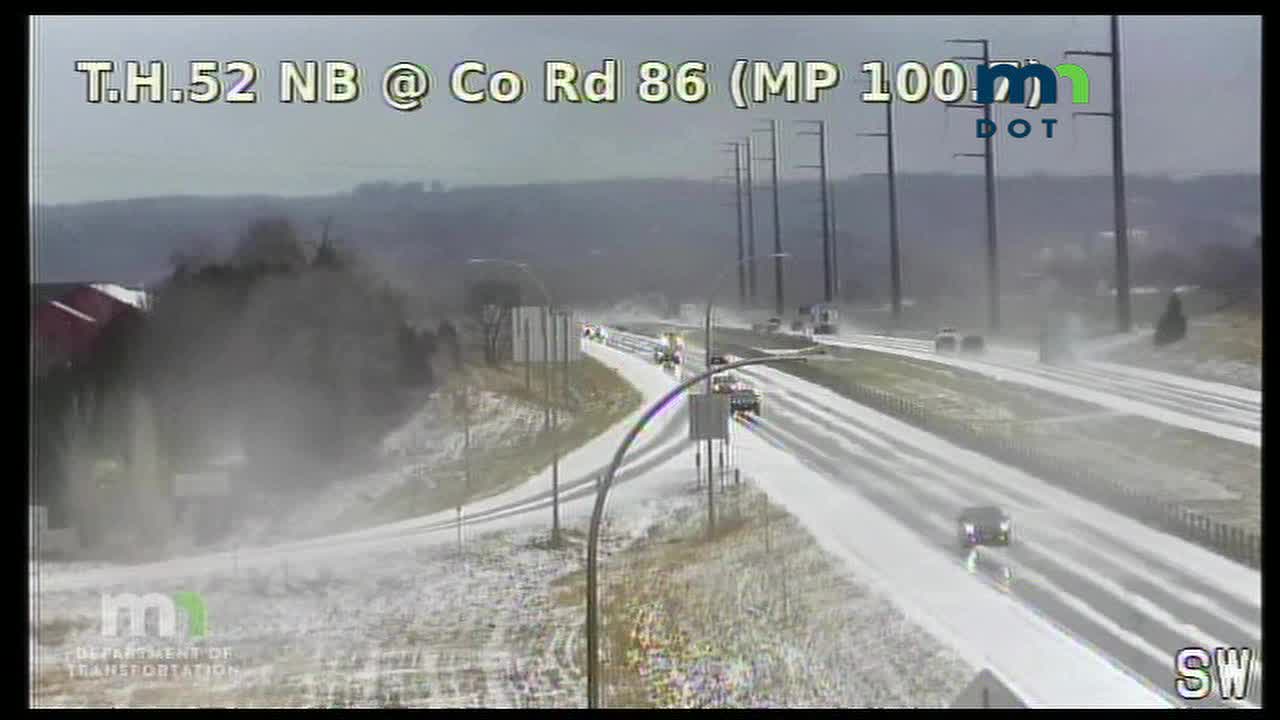 Hail spotted near Cannon Falls